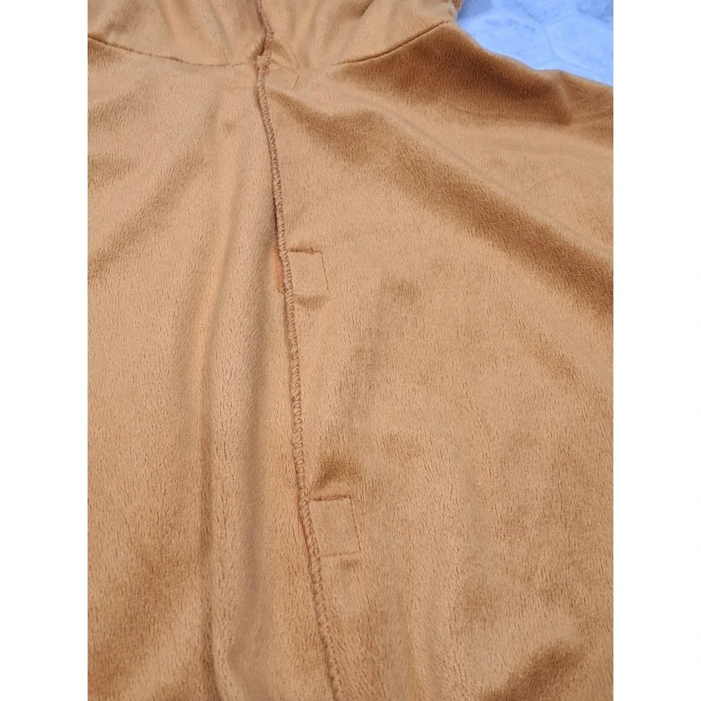 Pokemon Eevee Fleece Hooded Free Size Cosplay Adult Xl Large